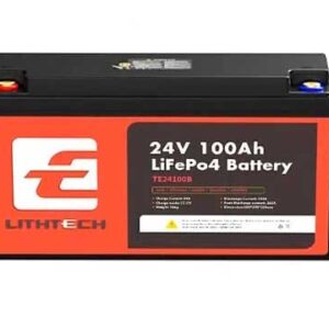 Batería de litio 24v 100ah LiFePO4 (2600 Wh)