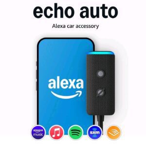 Amazon Echo Auto (modelo más reciente), Lleva a Alexa en tu vehículo