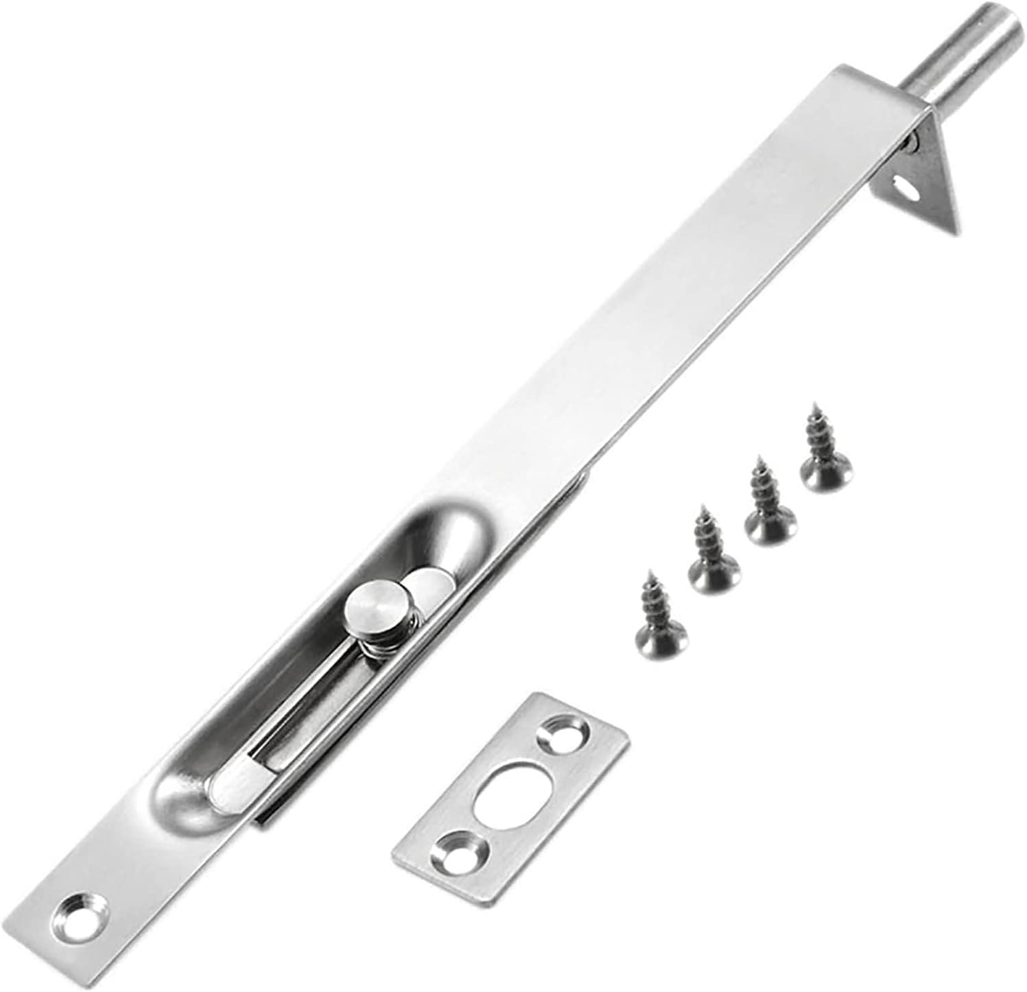 Pernio deslizante embutible de acero inoxidable 6 pulgadas