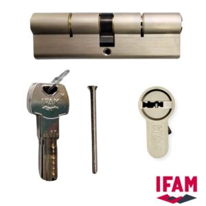 CILINDRO DE SEGURIDAD IFAM 50x50mm Llave-Llave