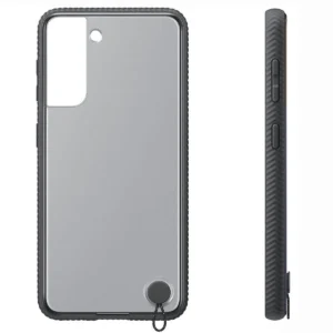 CASE PROTECTOR SAMSUNG TRANSPARTENTE FOR GALAXY S21 PLUS NEGRO