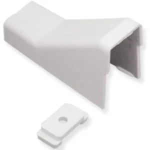 CEILING ENTRY RACEWAY 1 1-4 BLANCO (10SETS-BAGS)