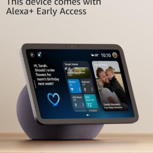 Amazon Echo Show 8 (modelo más reciente): pantalla HD de 8.7" con colores intenso y audio espacial