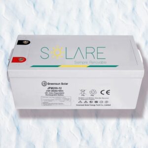 BATERIA SELLADA GEL CICLO PROFUNDO 12V x 200AH SOLARE