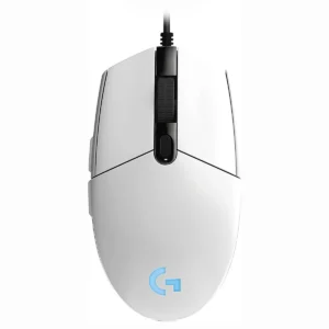 MOUSE LOGITECH GAMING G203 BLANCO ALAMBRICO RGB LIGHTSYNC G-HUB