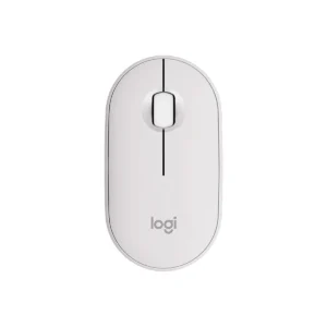 MOUSE LOGITECH M350S PEBBLE 2 BLANCO SILENCIOSO MINIMALISTA BLUETOOH MULTIDISPOSITIVO 4000DPI