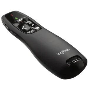 PUNTERO LOGITECH R400 NEGRO USB-PLUG AND PLAY-LUZ ROJA-RADIO 15 METROS