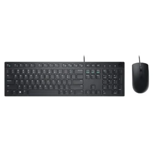 Teclado y mouse Dell KM300C USB Negro 1Y