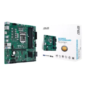 MBO ASUS PRO Q570M-C 10MA-11AVA. LGA1200 4DDR4 2DP HDMI 2M.2 6USB 2-PCIE3.0 MICRO-ATX