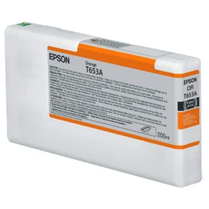 CARTUCHO EPSON T653A00 STYLUS PRO 4900 NARANJA 200ML