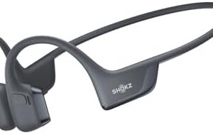 SHOKZ OpenRun Pro 2 Auriculares deportivos Bluetooth con conducción ósea, color negro | Bundle with Reflective Strip；Open-ear awareness; DualPitch premium sound；Smart Mic; IP55; 12H battery; Running/cycling/hiking