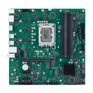 MBO ASUS PRO Q670M-CE D4-CSM 13VA-12VA LGA1700 4DDR4-3200 2DP HDMI 2M.2 6USB PCIE4.0 MATX