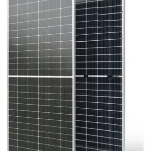 Panel solar bifacial 629w