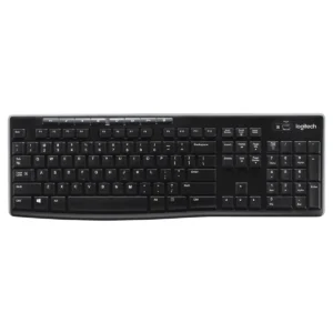TECLADO LOGITECH K270 NEGRO WIRELESS MULTIMEDIA USB  BLACK