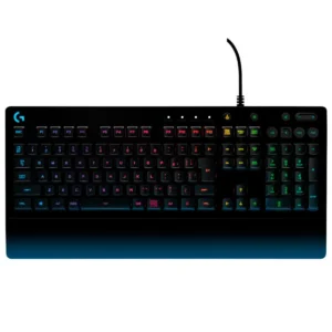 TECLADO LOGITECH GAMING G213 NEGRO RGB LIGHTSYNC USB RESISTENTE A SALPICADURAS